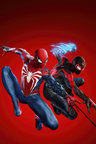 Spider-man 2, official game, 2023, 240x320 wallpaper