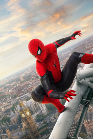 Spider-man, movie 2019, Far From Home, 240x320 wallpaper