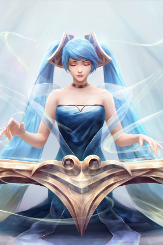 Sona, Magician, League of Legends, 2022, 240x320 wallpaper