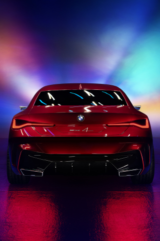 Download wallpaper 240x320 bmw concept 4, car, rear-view, old mobile, cell  phone, smartphone, 240x320 hd image background, 22746