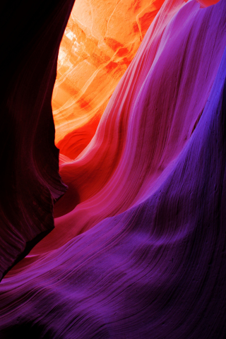 Canyon, cave, layers, adorable, 240x320 wallpaper