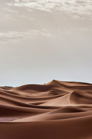 Landscape, desert dunes, nature, 240x320 wallpaper