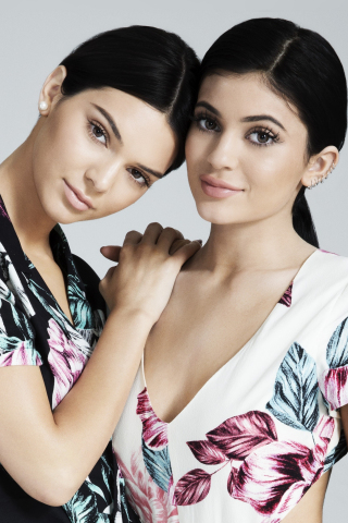 Kendall Jenner, Kylie Jenner PacSun, photoshoot, 240x320 wallpaper