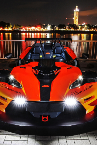 Wimmer RS KTM X-Bow R ' 2019, sports car, front, 240x320 wallpaper