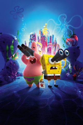 The SpongeBob Movie: Sponge on the Run, 2020 movie, 240x320 wallpaper