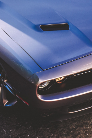 Muscle car, Dodge, front, 240x320 wallpaper