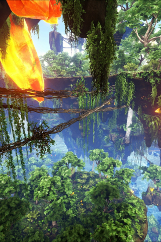 Pandora, nature, ARK: Survival Evolved, game, 240x320 wallpaper