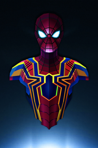Spider-man, Avengers: infinity war, marvel comics, 240x320 wallpaper