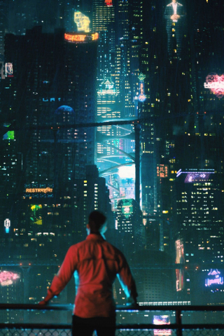 Altered carbon, 2018, tv series, poster, 240x320 wallpaper