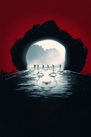 2019 movie, IT chapter 2, poster, movie, 240x320 wallpaper