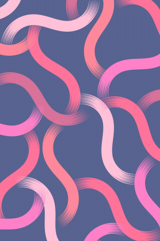 Curvy lines, texture, pattern, 240x320 wallpaper