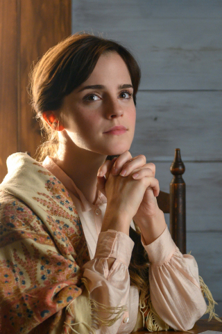 Emma Watson, movie, Little Women, 240x320 wallpaper
