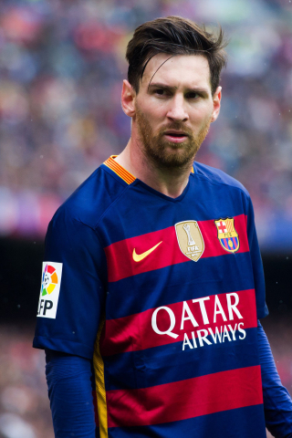 Lionel messi, fc barcelona, footballer, sports, 240x320 wallpaper