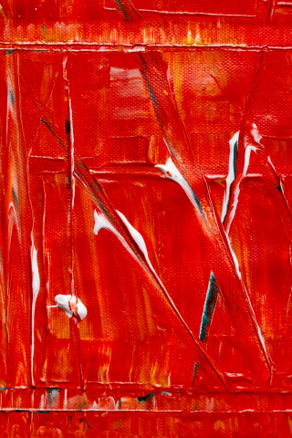 Red-white color, art, artwork, 240x320 wallpaper