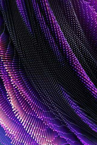 Purple, neon, small bars, abstract, 240x320 wallpaper