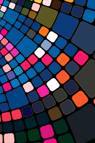 Abstract, colorful, squares, texture, 240x320 wallpaper