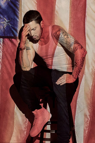 Eminem, American Rapper, 2017, 240x320 wallpaper