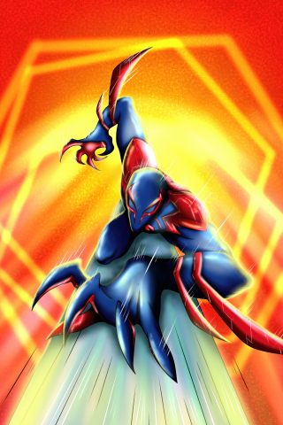 Future spider-man, Miguel O'Hara, spider-man 2099, art, 240x320 wallpaper