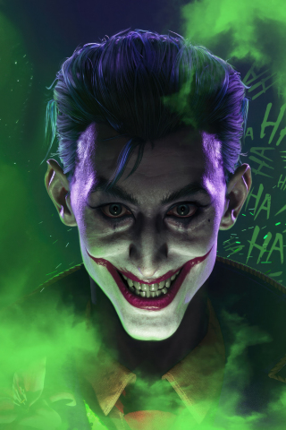  Suicide Squad: Kill the Justice League, game, Joker, poster, 240x320 wallpaper
