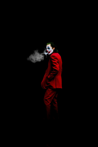 Minimal, Joker, 2020 art, 240x320 wallpaper