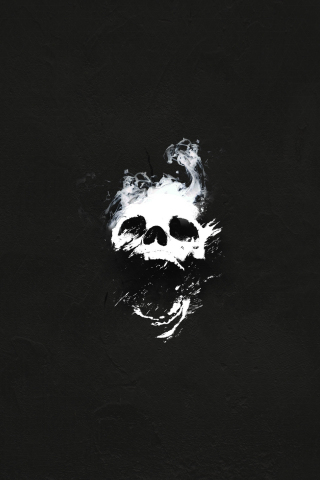 Skull, Destiny 2, minimal, 2019 game, 240x320 wallpaper