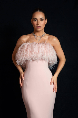 Lily James, pink pretty dress, celebrity, 320x480 wallpaper