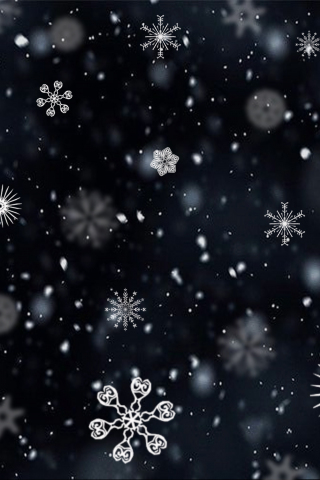 Abstract, snowflakes, pattern, texture, 240x320 wallpaper