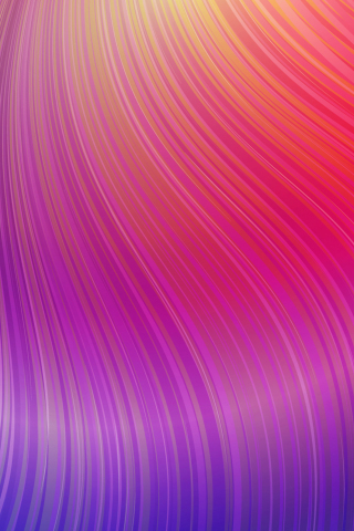 Colorful, waves, abstract, lines, 240x320 wallpaper