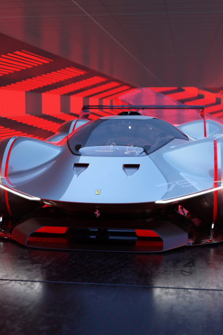 Ferrari Vision Gran Turismo, sportcar 2023, 240x320 wallpaper
