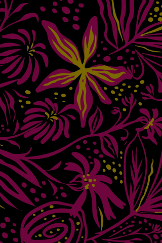 Pink Floral pattern, abstract, 240x320 wallpaper