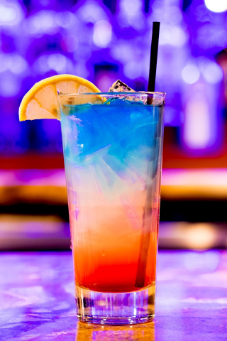 Cocktail, colorful, summer, drink, close up, 240x320 wallpaper