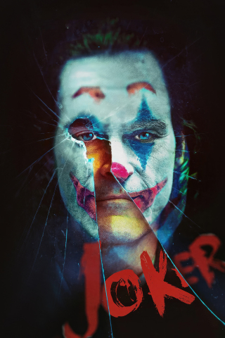 Joker movie, beautiful fan art, 240x320 wallpaper