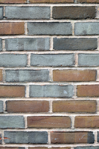 Brick wall, texture, interior design, 240x320 wallpaper