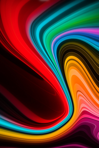 New colors, formation, abstract, 240x320 wallpaper