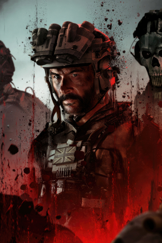 Call of Duty: Modern Warfare, soldiers, 2024, 240x320 wallpaper
