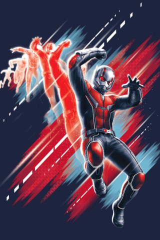 Ant-Man and the Wasp, Ant-man, shrink, movie, 2018, 240x320 wallpaper