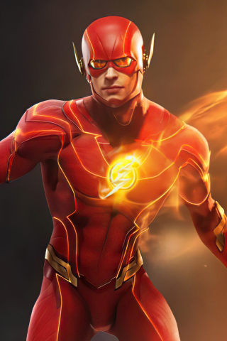 The Flash, superhero, 2022, 240x320 wallpaper