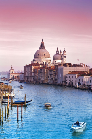 Venice city, river, canal, cityscape, 240x320 wallpaper