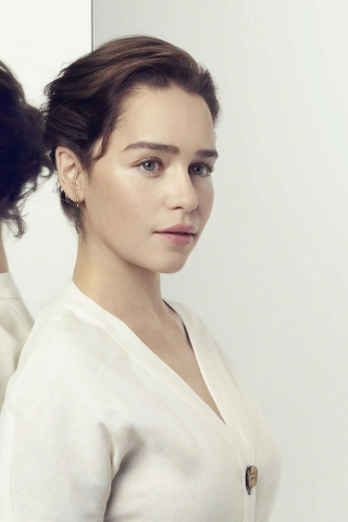 Pretty, Emilia Clarke, 2019, 240x320 wallpaper