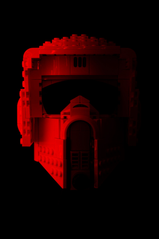 Download wallpaper 240x320 red troopers, lego head, star wars, dark, old  mobile, cell phone, smartphone, 240x320 hd image background, 27621