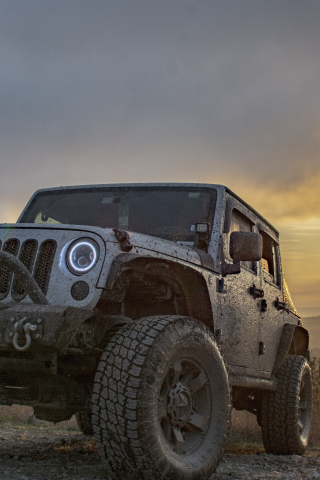 Jeep, epic car, off-road, outdoor, 240x320 wallpaper