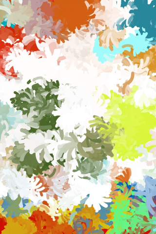 Digital art, colorful, abstract, 240x320 wallpaper