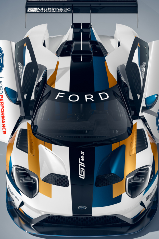 Ford GT MK II, 2019, sports car, 240x320 wallpaper