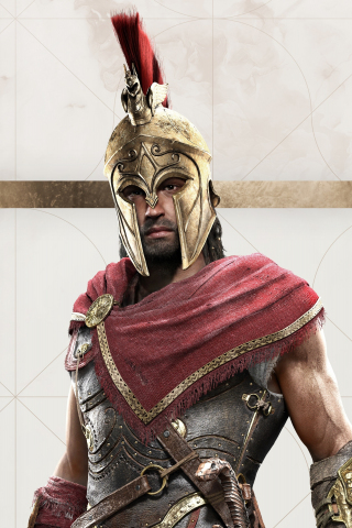 Video game, Alexios, Warrior, Assassin's Creed Odyssey, 240x320 wallpaper