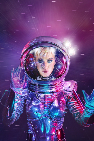 MTV 2017 award, Astronaut, Katy Perry, 240x320 wallpaper