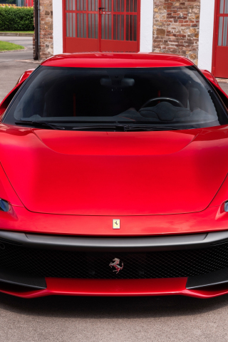 Ferrari SP38, front, special projects, 2018, 240x320 wallpaper