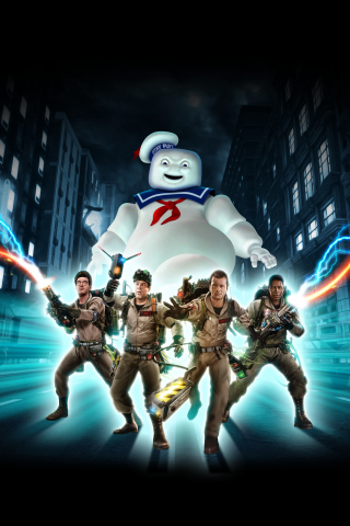 Ghostbusters, movie poster, classic movie, 240x320 wallpaper