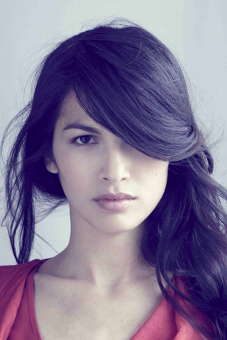 Elodie Yung, hair on face, 2018, 240x320 wallpaper