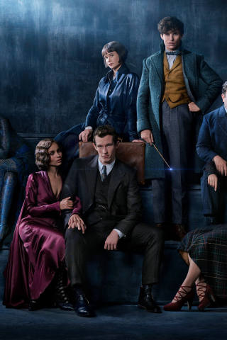 Fantastic Beasts: The Crimes of Grindelwald, 2018 movie, cast, 240x320 wallpaper
