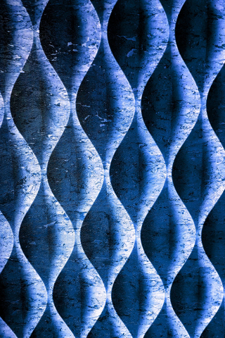 Blue, abstraction, wavy texture, 240x320 wallpaper